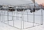 Распродажа комплект оцинкованных дуг 2*2*1,7 м (труба 20*20 мм)