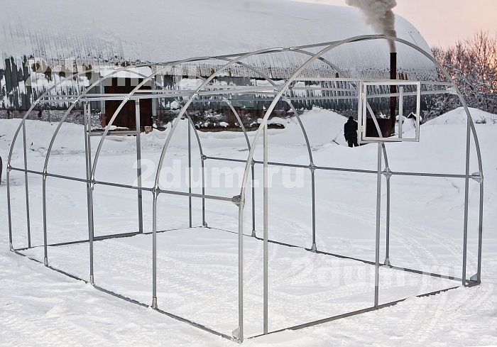 Распродажа комплект оцинкованных дуг 2*2*1,7 м (труба 20*20 мм)